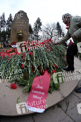 99. Jahrestag der Ermordung von Rosa Luxemburg und Karl Liebknecht in Berlin