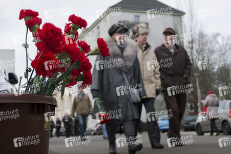 99. Jahrestag der Ermordung von Rosa Luxemburg und Karl Liebknecht in Berlin