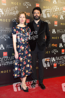Treffen der Nominierten der 32. Goya Filmpreis Verleihung in Madrid
