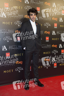 Treffen der Nominierten der 32. Goya Filmpreis Verleihung in Madrid