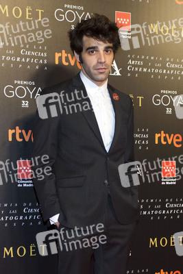 Treffen der Nominierten der 32. Goya Filmpreis Verleihung in Madrid