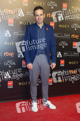 Treffen der Nominierten der 32. Goya Filmpreis Verleihung in Madrid
