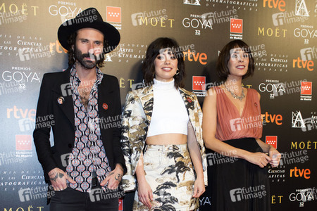 Treffen der Nominierten der 32. Goya Filmpreis Verleihung in Madrid