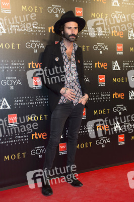 Treffen der Nominierten der 32. Goya Filmpreis Verleihung in Madrid