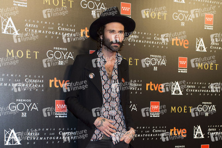 Treffen der Nominierten der 32. Goya Filmpreis Verleihung in Madrid
