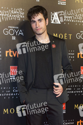 Treffen der Nominierten der 32. Goya Filmpreis Verleihung in Madrid