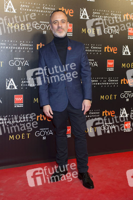 Treffen der Nominierten der 32. Goya Filmpreis Verleihung in Madrid