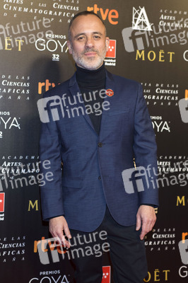 Treffen der Nominierten der 32. Goya Filmpreis Verleihung in Madrid