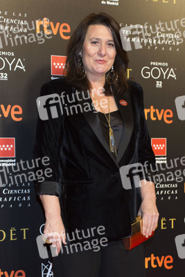 Treffen der Nominierten der 32. Goya Filmpreis Verleihung in Madrid