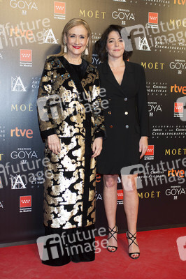 Treffen der Nominierten der 32. Goya Filmpreis Verleihung in Madrid