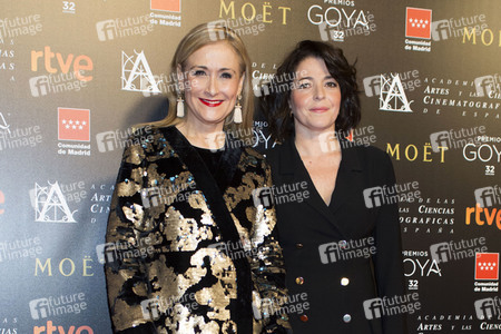 Treffen der Nominierten der 32. Goya Filmpreis Verleihung in Madrid