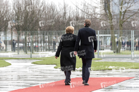 Angela Merkel empfängt Sebastian Kurz in Berlin