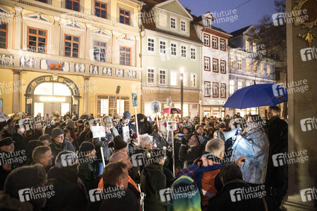 Anti-Moschee-Demo in Erfurt