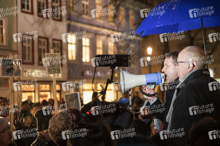 Anti-Moschee-Demo in Erfurt