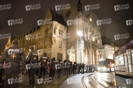 Anti-Moschee-Demo in Erfurt