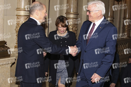 Antrittsbesuch von Frank-Walter Steinmeier in Hamburg