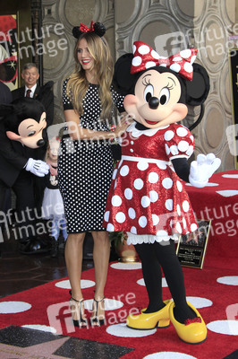 Minnie Mouse erhält einen Stern auf dem Hollywood Walk of Fame in Los Angeles
