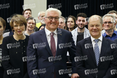 Bundespräsident Steinmeier besucht die Elbphilharmonie in Hamburg