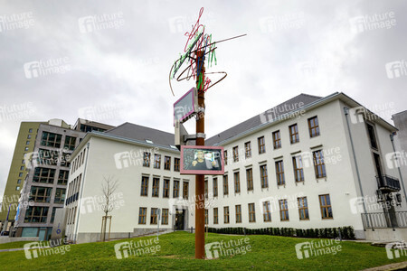 Einweihung vom Kunstwerk 'Hope' in Köln