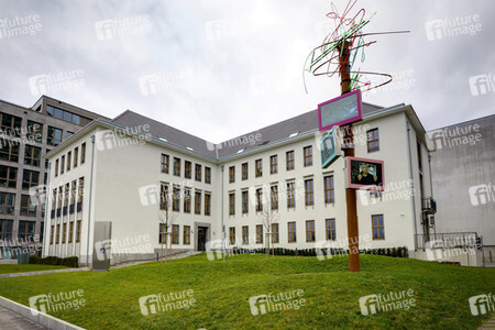 Einweihung vom Kunstwerk 'Hope' in Köln