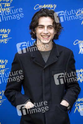 Photocall 'Call Me by Your Name' in Rom
