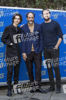 Photocall 'Call Me by Your Name' in Rom