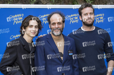 Photocall 'Call Me by Your Name' in Rom
