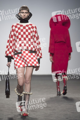 Maria Escote Fashion Show auf der Mercedes-Benz Fashion Week Madrid Autumn/Winter 2018