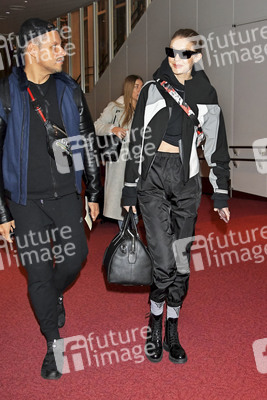 Ankunft von Gigi Hadid in Tokio