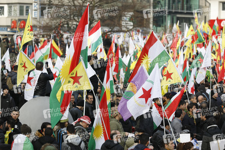Kurden-Demo in Köln