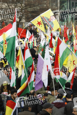 Kurden-Demo in Köln