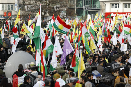 Kurden-Demo in Köln