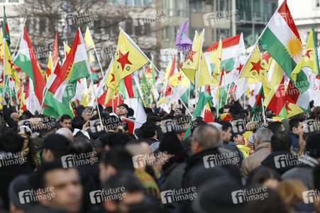 Kurden-Demo in Köln