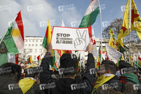 Kurden-Demo in Köln