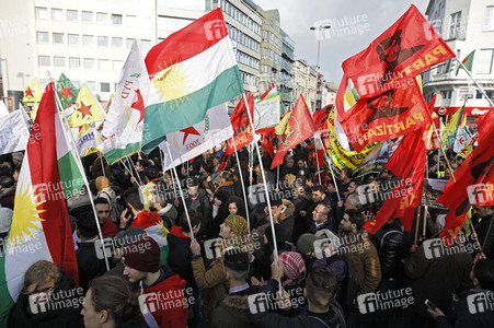 Kurden-Demo in Köln