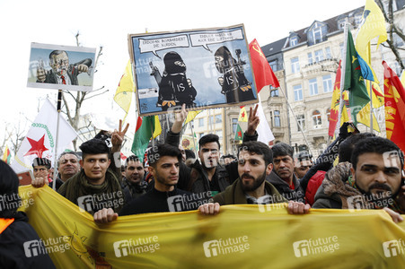 Kurden-Demo in Köln