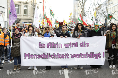 Kurden-Demo in Köln