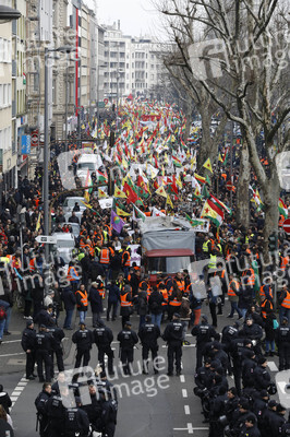 Kurden-Demo in Köln