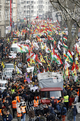 Kurden-Demo in Köln