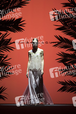 Hannibal Laguna Fashion Show auf der Mercedes-Benz Fashion Week Madrid Autumn/Winter 2018