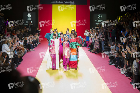 Agatha Ruiz de la Prada Fashion Show auf der Mercedes-Benz Fashion Week Madrid Autumn/Winter 2018