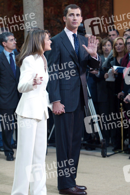 Fototermin mit den spanischen Royals in Madrid