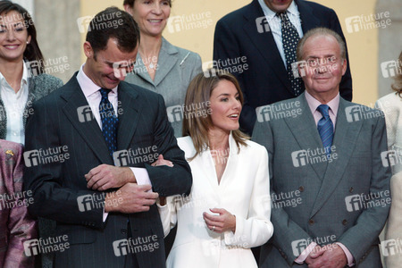 Fototermin mit den spanischen Royals in Madrid