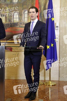 Pressekonferenz mit Sebastian Kurz und Aleksandar Vucic in Wien