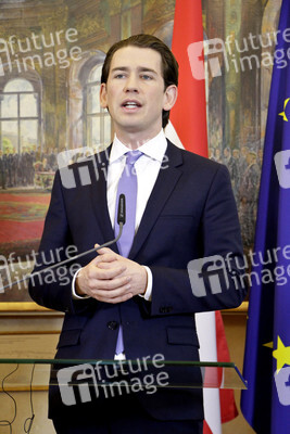 Pressekonferenz mit Sebastian Kurz und Aleksandar Vucic in Wien