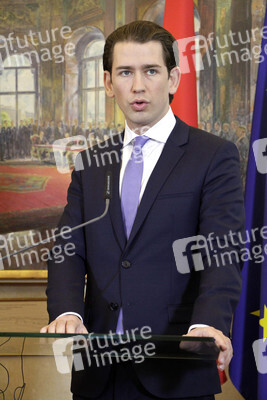 Pressekonferenz mit Sebastian Kurz und Aleksandar Vucic in Wien