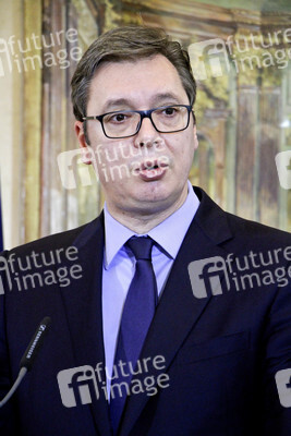 Pressekonferenz mit Sebastian Kurz und Aleksandar Vucic in Wien