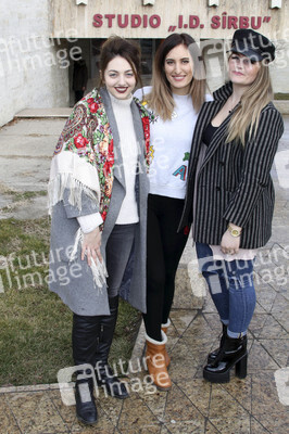 Fototermin mit ESC Teilnehmerin Carolina Gorun in Craiova