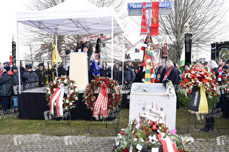 Gedenkveranstaltung für die Opfer des Fluzeugabsturzes von 1958 in München