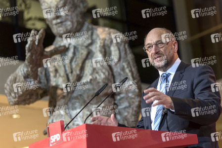SPD-Pressekonferenz zu den Koalitionsverhandlungen in Berlin